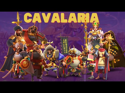 COMBINAÇÕES DE CAVALARIA | MELHORES DUPLAS DE COMANDANTES DO RISE OF KINGDOMS