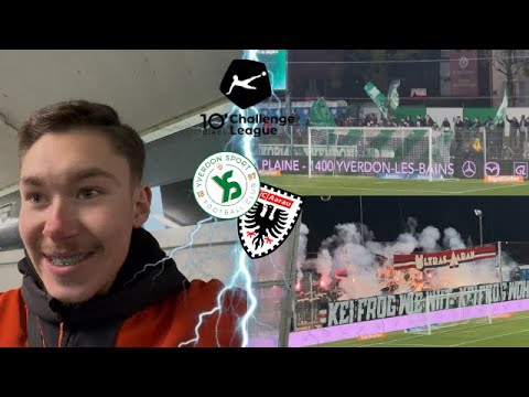 Yverdon-Sport FC vs. FC Aarau - Stadionvlog | DER FC AARAU MIT DEM LAST MINUTE SIEG IN YVERDON!🤯😱