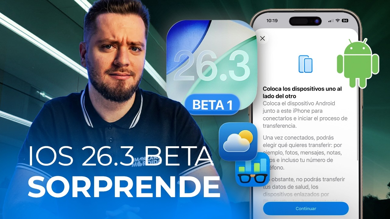 iOS 26.3 Beta 1: Apple añade funciones inesperadas y sorprende con el rendimiento