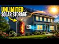 This 40 FIRE EXTINGUISHER Stores SOLAR Power For 15 YEARS No Lithium NEEDED