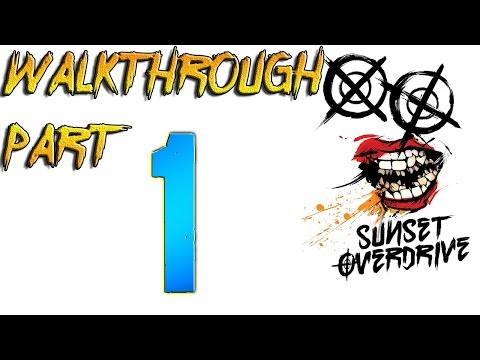 Sunset Overdrive - Introduction Gameplay Walkthrough Part 1 No Commentary