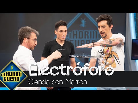 Marron llena de energía el plató con su electróforo - El Hormiguero