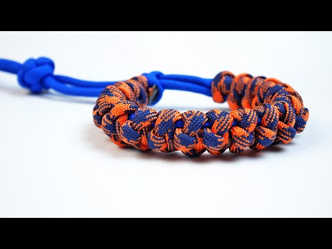 Браслет из паракорда плетением Хитон / Paracord Bracelet a Mad Max Chiton Knot