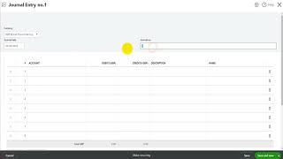 Journal Entries on QuickBooks Online