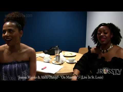James Ross @ (Vocalist) Joanna Majoko & Alicia Olatuja - "On Marriage" - www.Jross-tv.com