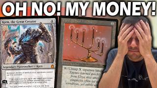 That’s why they BANNED Candelabra of Tawnos in Legacy 💸💸