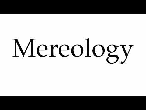 How to Pronounce Mereology