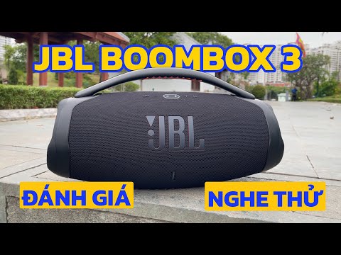 Review và đánh giá chất âm loa JBL Boombox 3