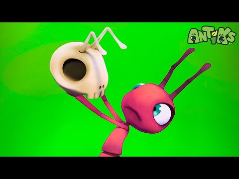 Hab keine Angst, Ameise | Antiks - Lustige Cartoons für Kinder | Moonbug Kids Deutsch