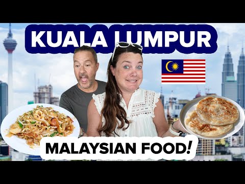 Kuala Lumpur Malaysian Food Tour! 10 STREET FOOD Dishes to Die for in Malaysia 🤤