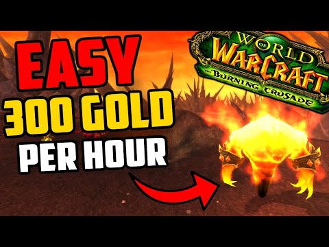 EASY 300 Gold Per Hour TBC Goldfarm - Farm Gold While Leveling in TBC Classic!