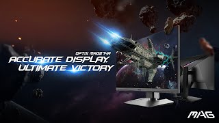 MSI 옵틱스 MAG274R 게이밍 144 아이세이버 무결점_동영상_이미지