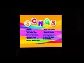 Kidsongs Play Along Songs 2002 DVD Menu Walk Through
