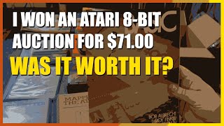 I Won Atari 8-Bit eBay Auction for $71.00 : Was It Worth It?