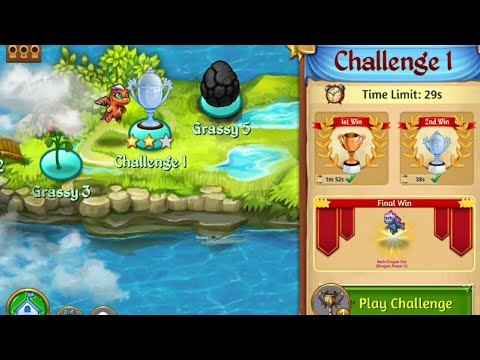 Merge Dragons Challenge 1- Final Win
