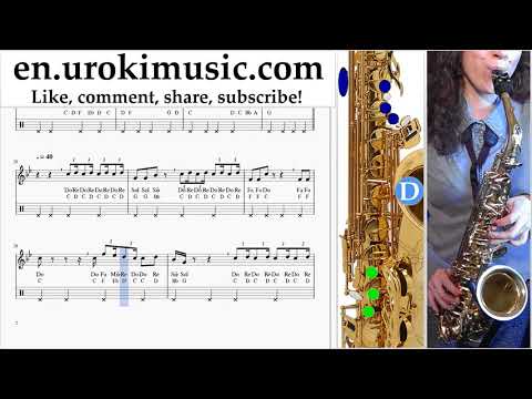 How to Play Saxophone (Tenor) Camila Cabello - Something's Gotta Give Tabs um-ih352
