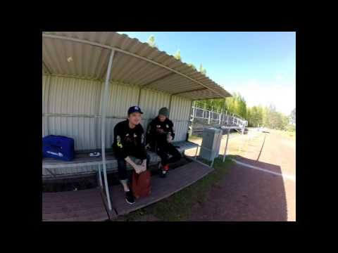 Bakom kulisserna med Carlstad FC borta mot Grums ...eller... David vet inte vad han ska filma...