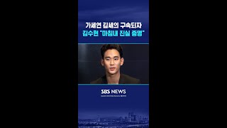 가세연 김세의 구속되자..김수현 측 "마침내 진실 증명" #shorts