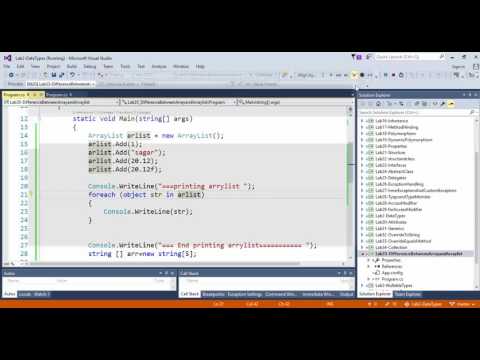 Lab35 Difference Between Array And Arraylist In C
