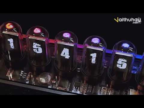 Đồng hồ ống thủy tinh LCD IPS Nixie Tube - Phụ kiện DIY Sáng tạo