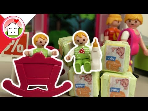 Playmobil po polsku Zakupy dla dzidziusia - Rodzina Hauserow - Zabawki dla dzieci
