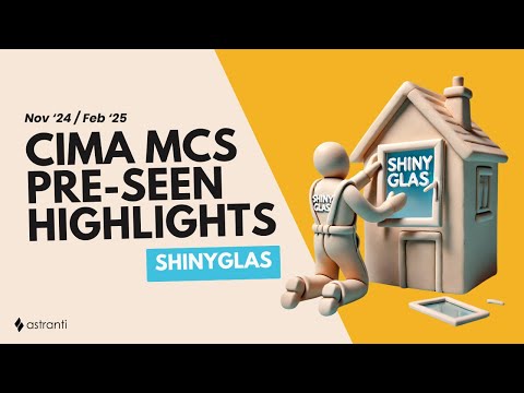 CIMA MCS Pre-seen Analysis Highlights - Shinyglas