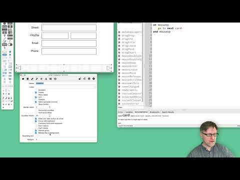 LiveCode – Address Book – Navigation