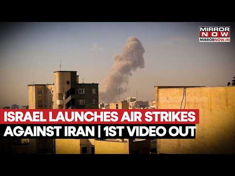Israel Iran War Begins: Tel Aviv Attacks Tehran, Massive Airstrikes Launched On Cam | 1st Video Out