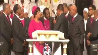 Dr  Barbara McCoo Lewis Installation and Affirmation