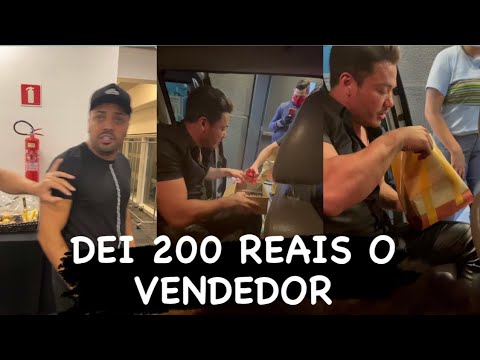 Wesley Safadão Ajuda Vendedor de Chicletes + Esqueceu Tirulipa Na Live