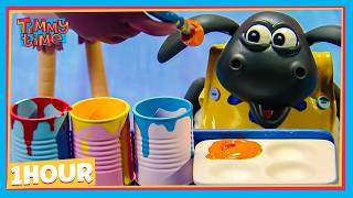 TIMMY'S BIG MESSY PAINT ADVENTURE 🎨🐑🖌️ | Timmy & Friends