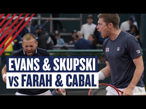 Highlights - Evans & Skupski v Farah & Cabal | Great Britain vs Colombia | Davis Cup Qualifiers 2023