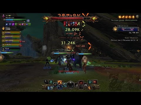 Master Soul Harvest Completion - Warlock Dps - Neverwinter