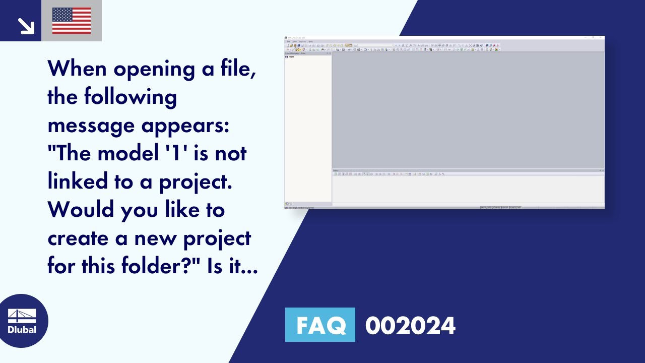 [EN] FAQ 002024 | When opening a file, the following message appears: "The model '1' is not linked ...