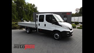 Prodaja IVECO DAILY 35C17 SKRZYNIA PODWÓJNA KABINA DOKA 7 MIEJSC TEMPOMAT BLIŹ kamiona s ravnom platformom < 3.5t - Slika 4 | Autoline ME IVECO DAILY 35C17 SKRZYNIA PODWÓJNA KABINA DOKA 7 MIEJSC TEMPOMAT BLIŹ kamion s ravnom platformom < 3.5t | Slika 4 - Autoline