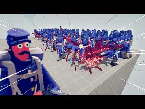 *NEW* Musket Line DESTROYS Peasant Revolt! | Totally Accurate Battle Simulator TABS