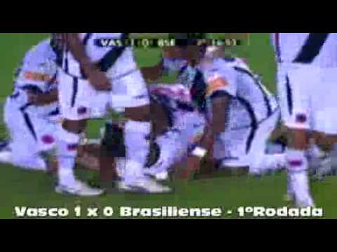 Vasco 1 X 0 Brasiliense (1º Rodada) Gol da Partida