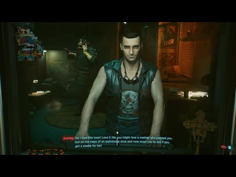 Cyberpunk 2077 Nomad Lifepath Intro Cutscene - PS5