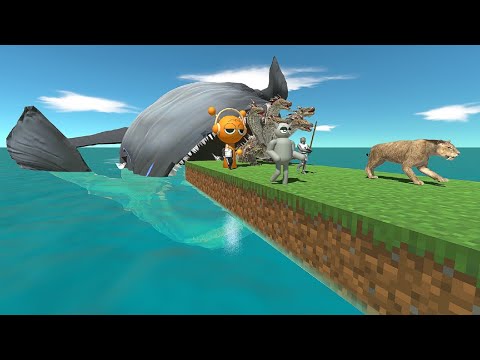 ALL UNITS ARBS GROUND RUN AWAY FROM MONSTER BLOOP!! - Animal Revolt Battle Simulator