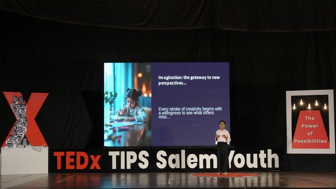 The Art of Seeing Beyond... | Janaki Narayanan R | TEDxTIPS Salem Youth