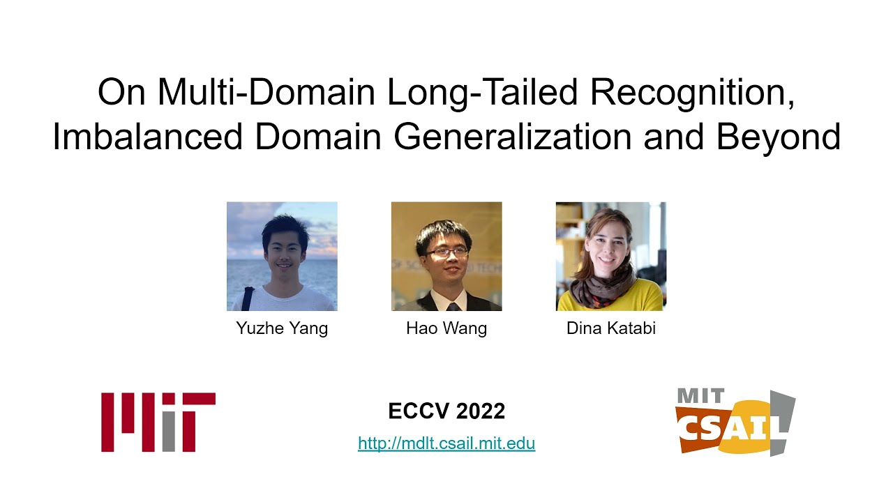 [ECCV 2022] On Multi-Domain Long-Tailed Recognition, Imbalanced Domain Generalization and Beyond