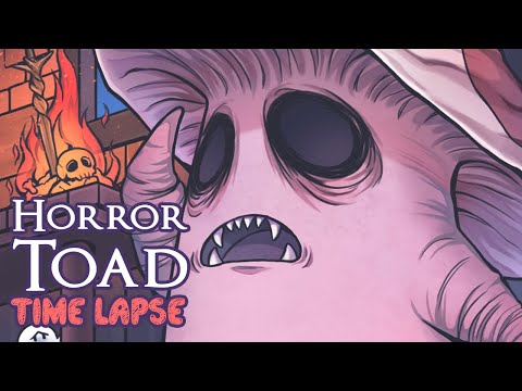 Horror Toad - Time Lapse