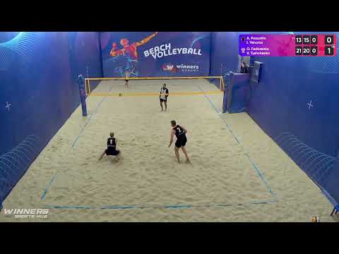 11:40 A. Pasazhin / I. Yehorov - O. Fedorenko / V. Tyshchenko 03.11.2022 | Winners Beach Volleyball