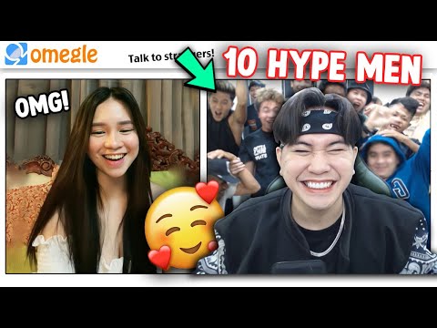 I HIRED 10 HYPE MEN ON OMEGLE | OMETV | Her Reaction Was Priceless