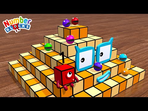Numberblocks Step Squad PYRAMIDS 1 to 222 - Numberblobs Step Squad Numberblocks