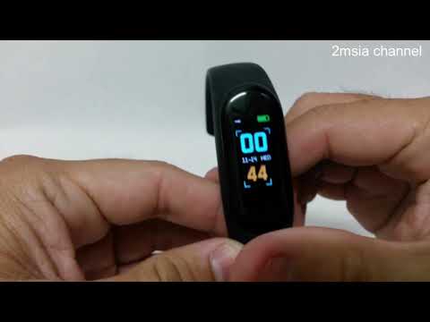 M3 Smart Watch Unboxing With Lefun Health App