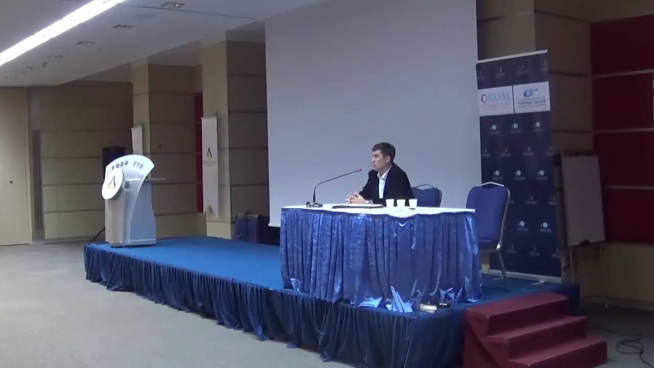 Yrd. Doç. Dr. Murat Yeşiltaş, ORSAM Ortadoğu Yaz Okulu, 30.09.2015