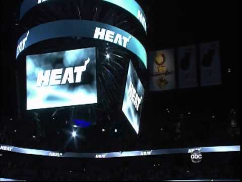 June 21, 2012- ABC -2012 NBA Finals Game 05 Miami Heat Vs. Thunder -Win  (04-01) - Player Intros