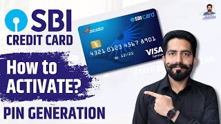 SBI Credit Card PIN Generate || How to Activate SBI Credit Card
