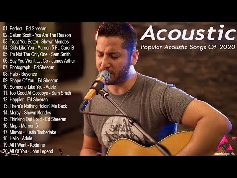 Acoustic 2022 ⚡️ The Best Acoustic Covers of Popular Songs 2022